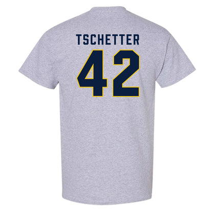 Michigan - NCAA Men's Basketball : Will Tschetter - Classic Shersey T-Shirt-1