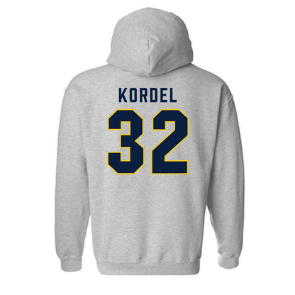 Michigan - NCAA Men's Basketball : Malick Kordel - Classic Shersey Hooded Sweatshirt-1
