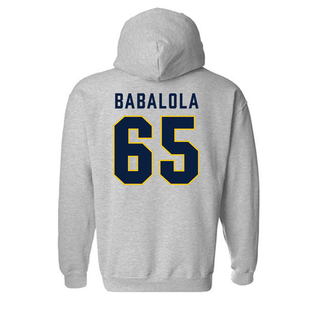 Michigan - NCAA Football : Andrew Babalola - Classic Shersey Hooded Sweatshirt-1