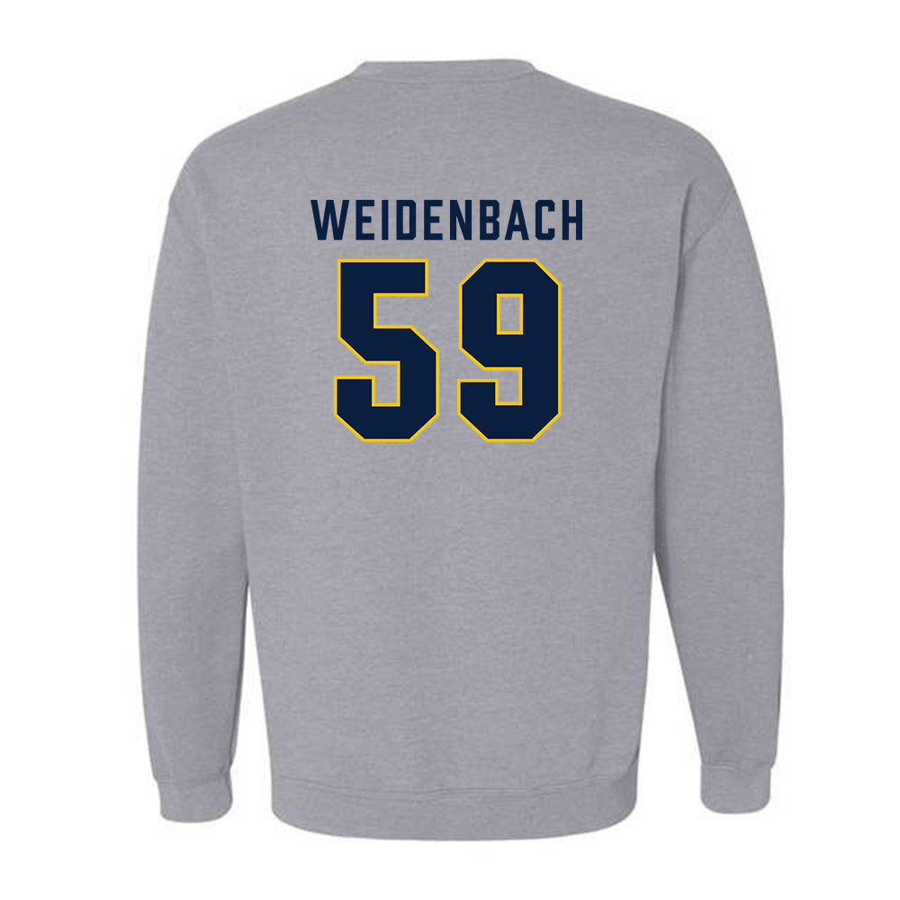 Michigan - NCAA Football : John Weidenbach - Classic Shersey Crewneck Sweatshirt-1