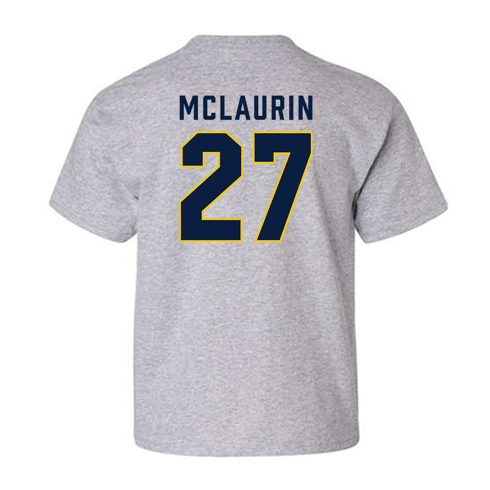 Michigan - NCAA Football : Tyler McLaurin - Classic Shersey Youth T-Shirt-1