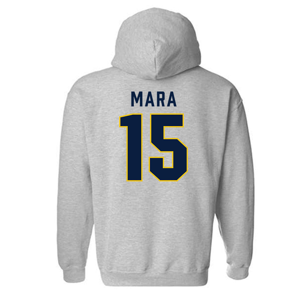 Michigan - NCAA Men's Basketball : Aday Mara - Classic Shersey Hooded Sweatshirt-1