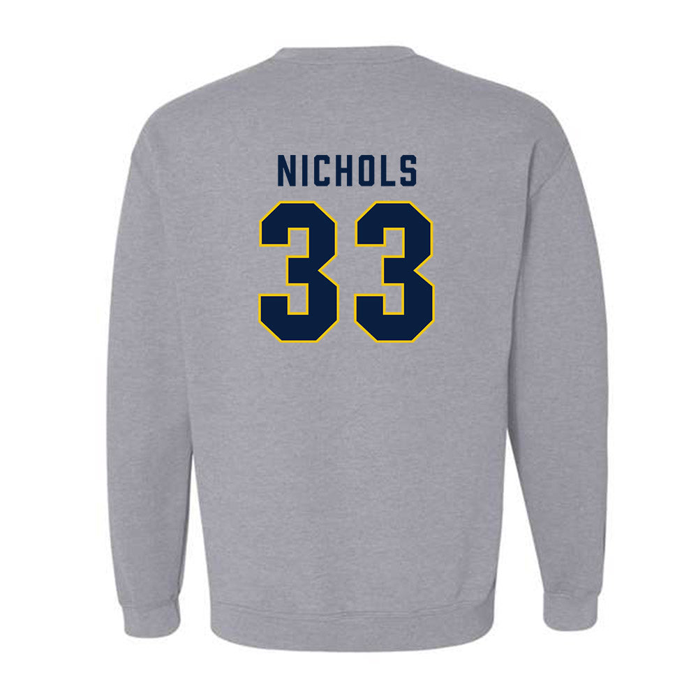 Michigan - NCAA Football : Dominic Nichols - Classic Shersey Crewneck Sweatshirt-1