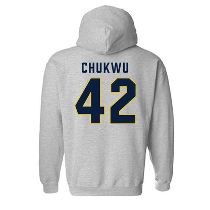 Michigan - NCAA Football : Jeffrey Chukwu - Classic Shersey Hooded Sweatshirt-1