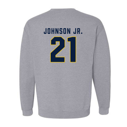 Michigan - NCAA Men's Basketball : Morez Johnson Jr. - Classic Shersey Crewneck Sweatshirt-1