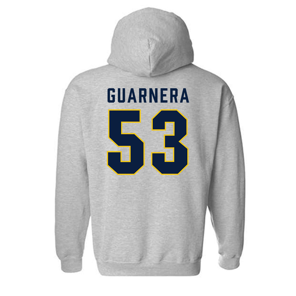 Michigan - NCAA Football : Jake Guarnera - Classic Shersey Hooded Sweatshirt-1