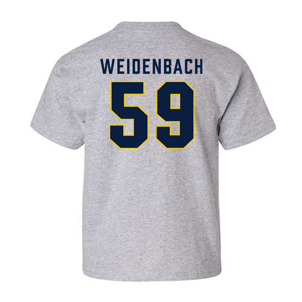 Michigan - NCAA Football : John Weidenbach - Classic Shersey Youth T-Shirt-1