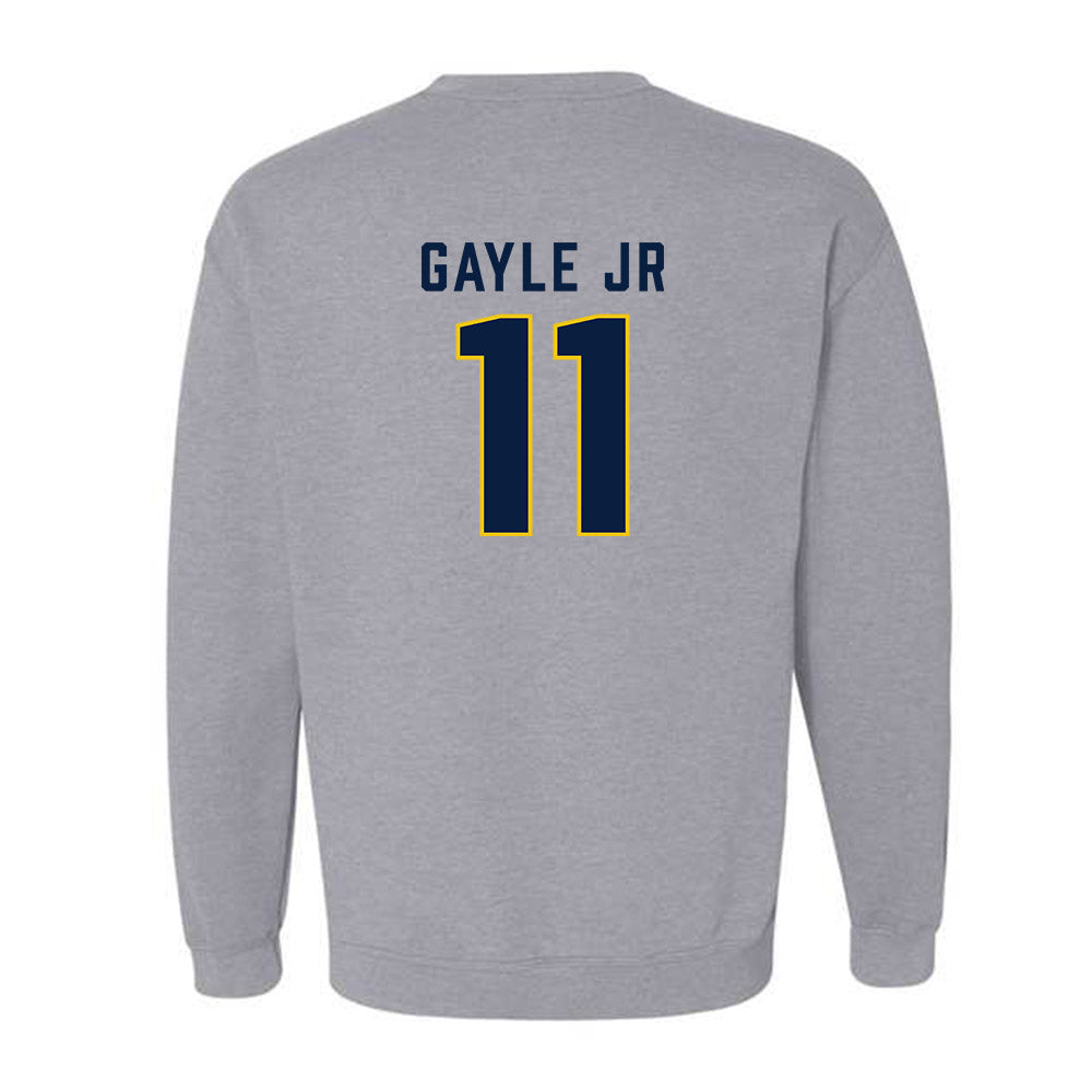 Michigan - NCAA Men's Basketball : Roddy Gayle Jr - Classic Shersey Crewneck Sweatshirt-1