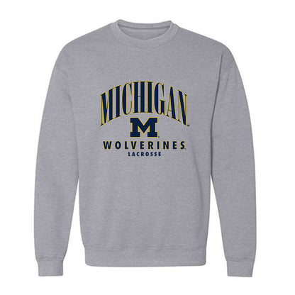 Michigan - NCAA Women's Lacrosse : Maya Rutherford - Classic Shersey Crewneck Sweatshirt-0