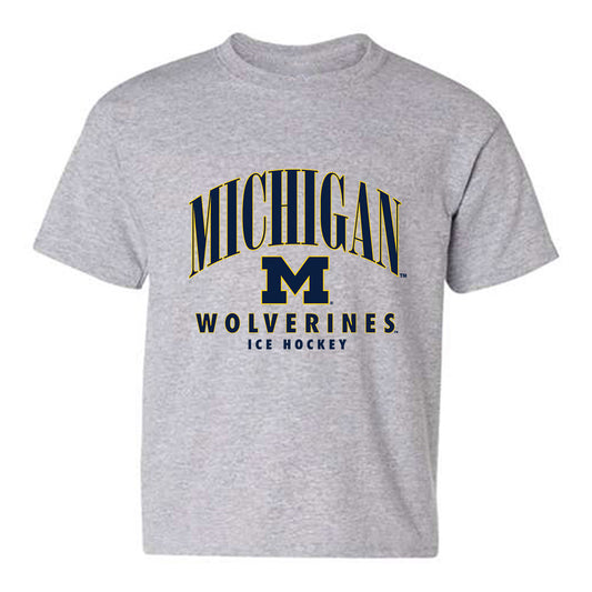 Michigan - NCAA Men's Ice Hockey : Michael Hage - Classic Shersey Youth T-Shirt-0