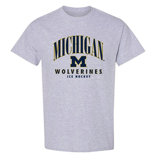 Michigan - NCAA Men's Ice Hockey : Michael Hage - Classic Shersey T-Shirt-0