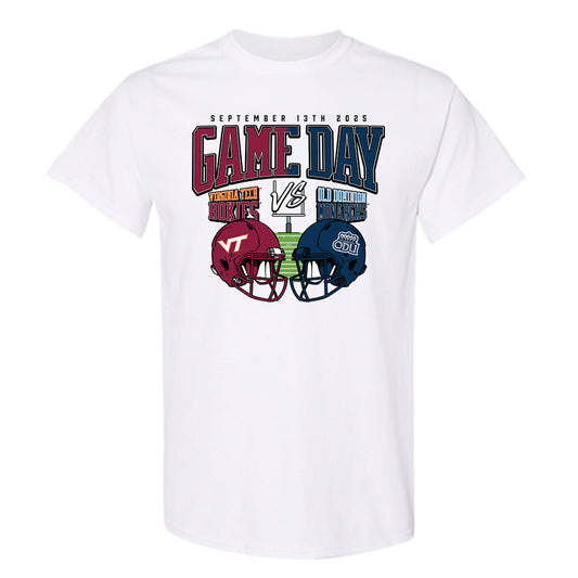 Virginia Tech - NCAA Football : - VT vs Old Dominion Gameday T-Shirt-0
