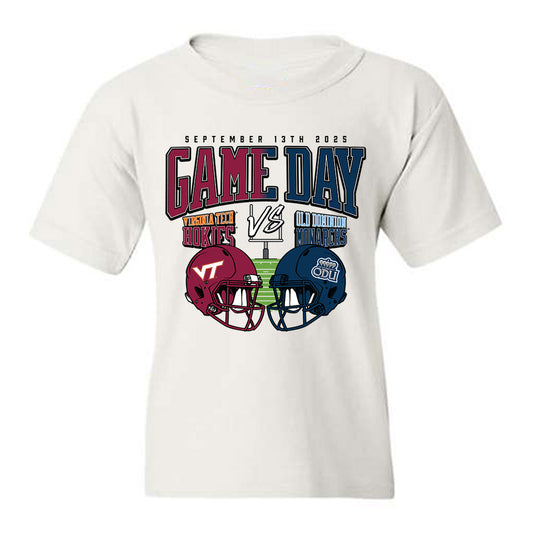 Virginia Tech - NCAA Football : - VT vs Old Dominion Gameday Youth T-Shirt-0