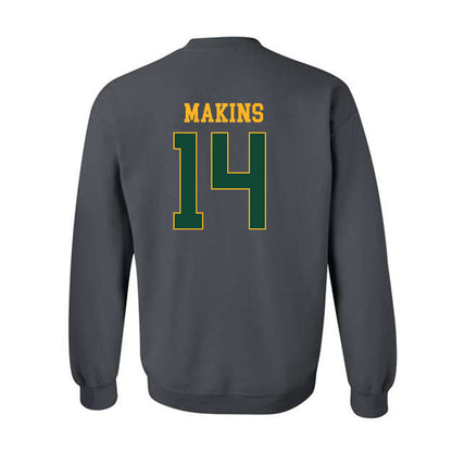 Baylor - NCAA Football : Kj Makins - Sports Shersey Crewneck Sweatshirt-1