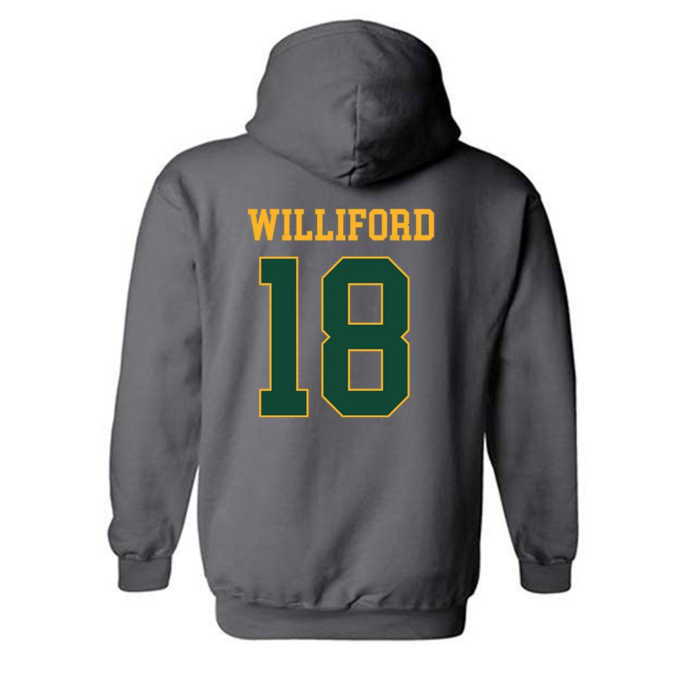Baylor - NCAA Football : Caldra Williford - Sports Shersey Hooded Sweatshirt-1