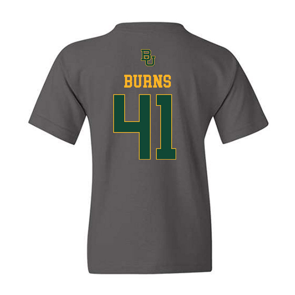 Baylor - NCAA Football : Kaleb Burns - Sports Shersey Youth T-Shirt-1