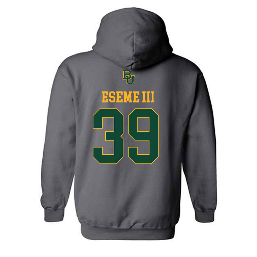 Baylor - NCAA Football : Wilson Eseme III - Sports Shersey Hooded Sweatshirt-1