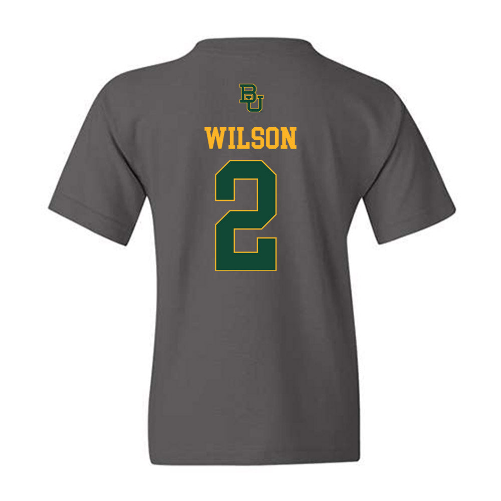 Baylor - NCAA Football : Kole Wilson - Sports Shersey Youth T-Shirt-1
