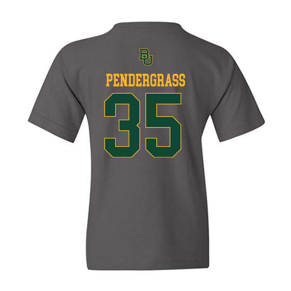 Baylor - NCAA Football : Dawson Pendergrass - Sports Shersey Youth T-Shirt-1
