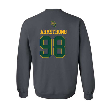Baylor - NCAA Football : Rhett Armstrong - Sports Shersey Crewneck Sweatshirt-1