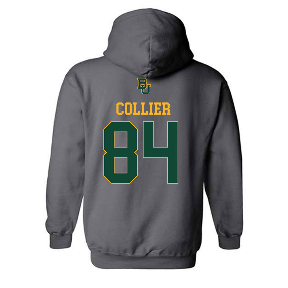 Baylor - NCAA Football : Chase Collier - Sports Shersey Hooded Sweatshirt-1