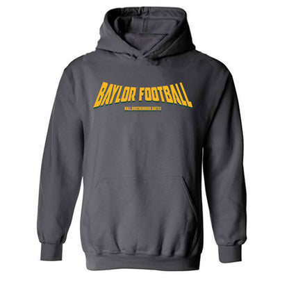 Baylor - NCAA Football : Kaleb Burns - Sports Shersey Hooded Sweatshirt-0