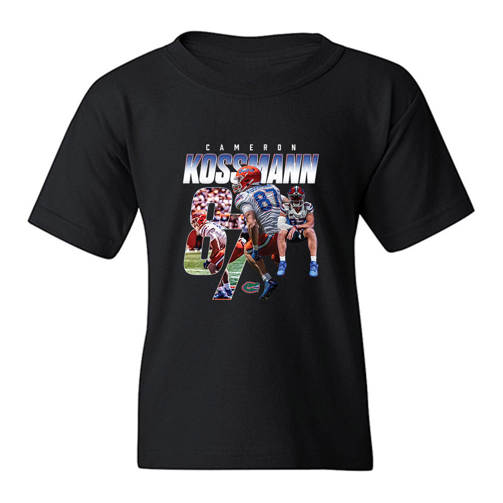 Florida - NCAA Football : Cameron Kossmann - Collage Youth T-Shirt-0