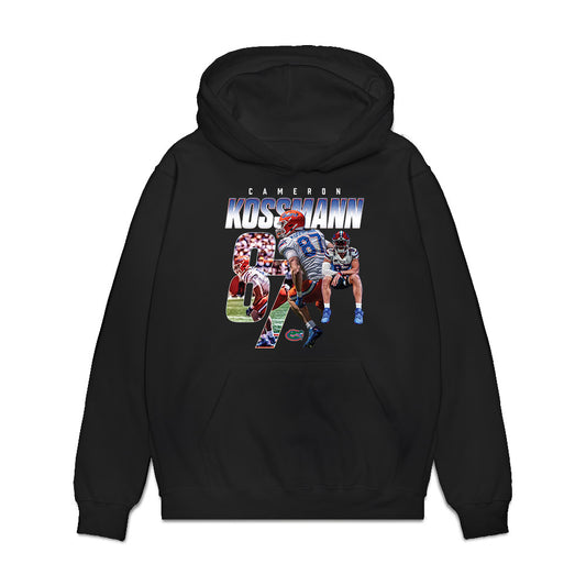 Florida - NCAA Football : Cameron Kossmann - Collage Premium Hooded Sweatshirt-0
