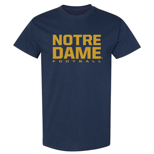 Notre Dame - NCAA Football : Karson Hobbs - Classic Shersey T-Shirt-0