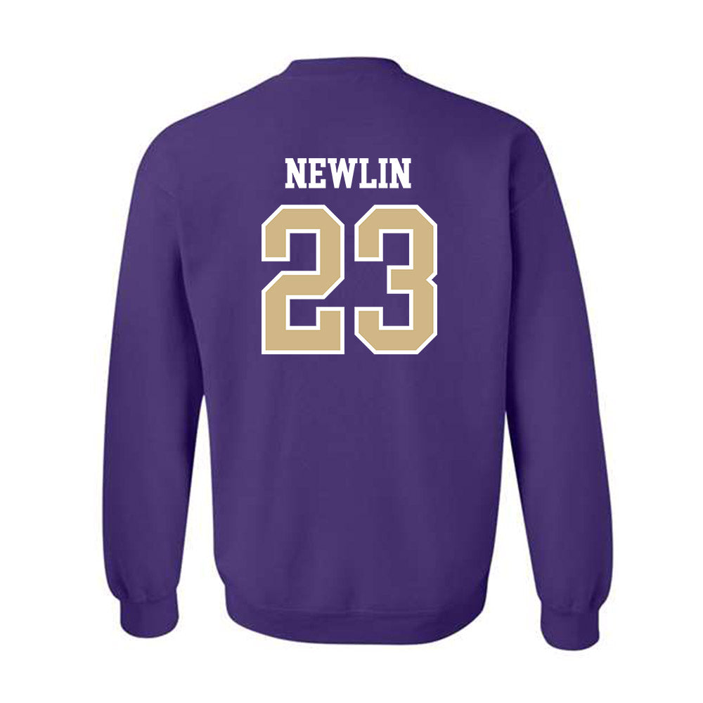 Washington - NCAA Women's Soccer : Lucy Newlin - Classic Shersey Crewneck Sweatshirt-1