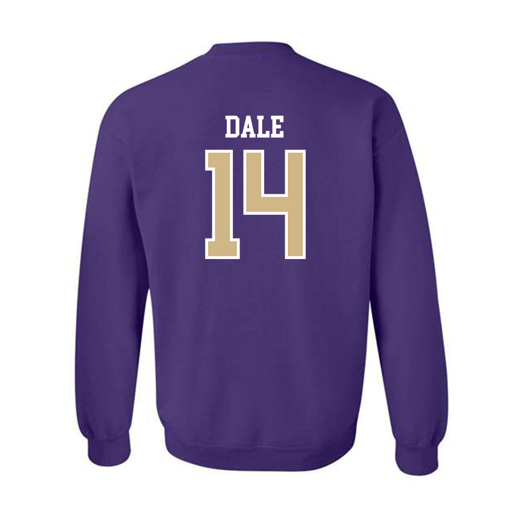 Washington - NCAA Men's Soccer : Joe Dale - Classic Shersey Crewneck Sweatshirt-1