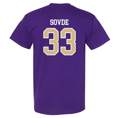 Washington - NCAA Men's Soccer : Chad Sovde - Classic Shersey T-Shirt-1