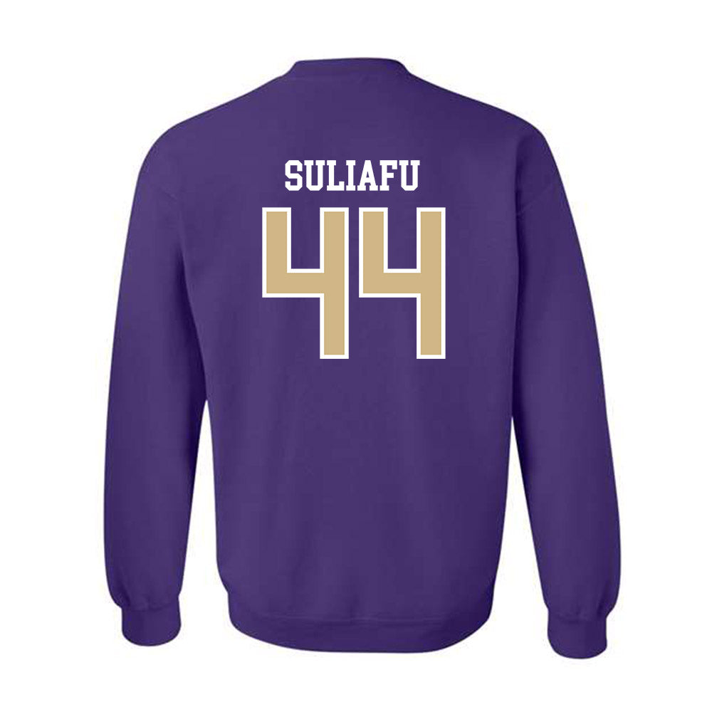 Washington - NCAA Women's Soccer : Kolo Suliafu - Classic Shersey Crewneck Sweatshirt-1
