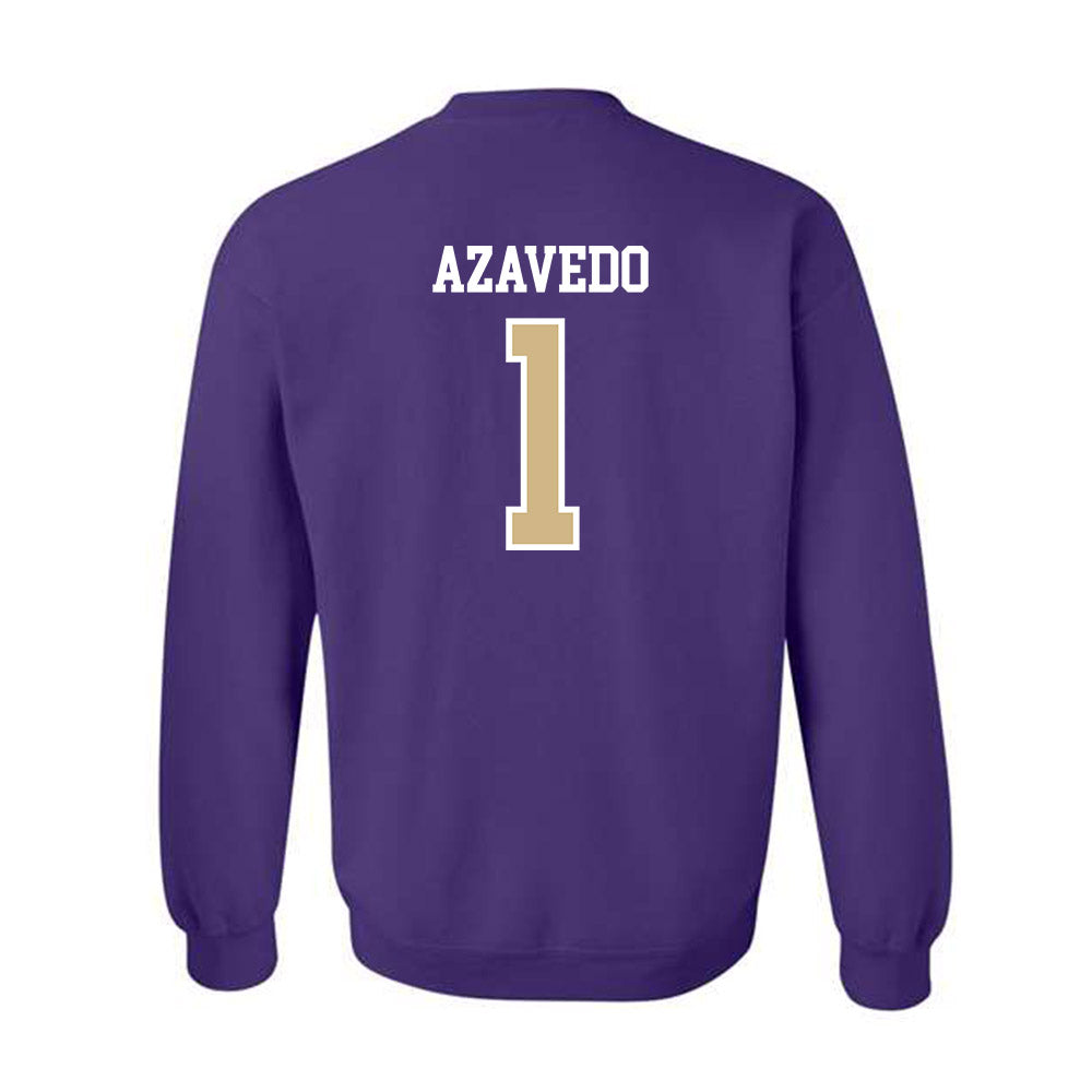 Washington - NCAA Women's Volleyball : Addy Azavedo - Classic Shersey Crewneck Sweatshirt-1