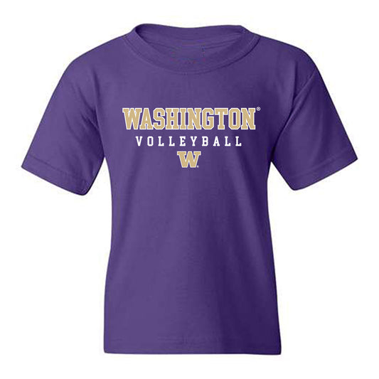 Washington - NCAA Women's Volleyball : Ava jo Berry - Classic Shersey Youth T-Shirt-0