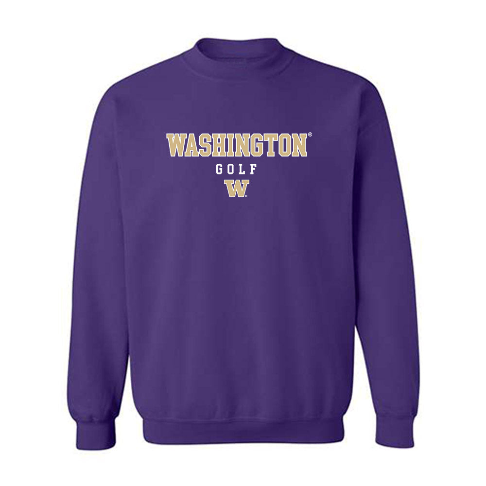 Washington - NCAA Men's Golf : Grady Millar - Classic Shersey Crewneck Sweatshirt-0