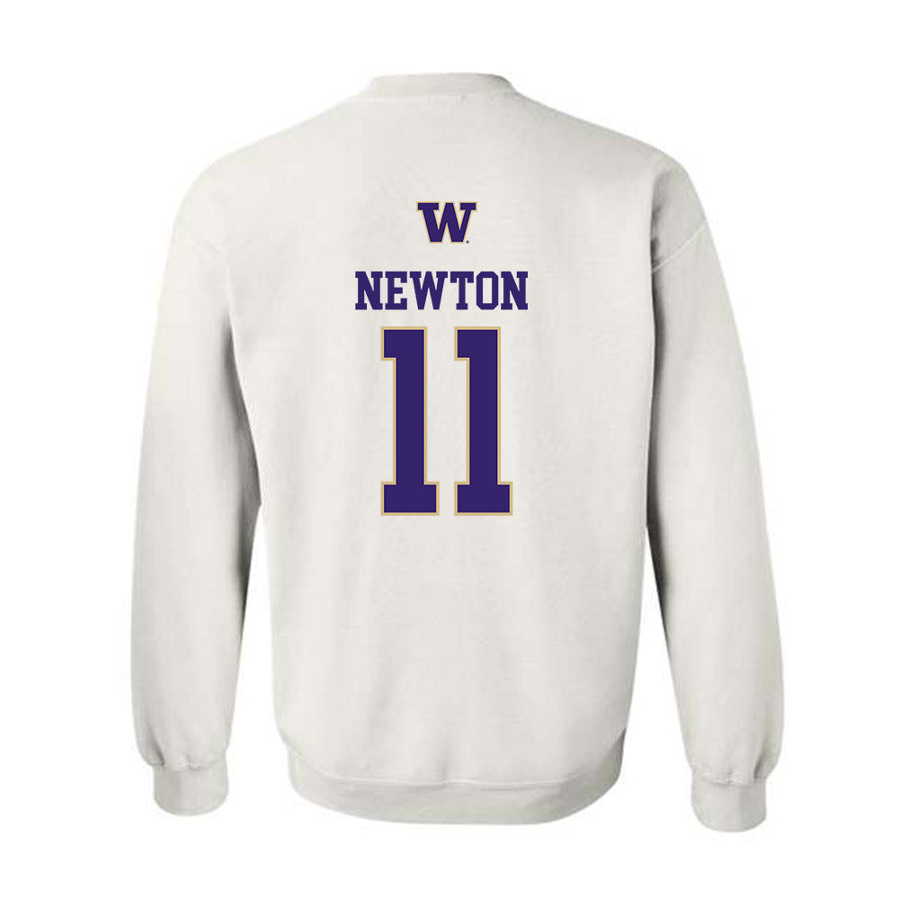 Washington - NCAA Women's Soccer : Mary Camp Newton - Sports Shersey Crewneck Sweatshirt-1
