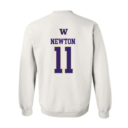 Washington - NCAA Women's Soccer : Mary Camp Newton - Sports Shersey Crewneck Sweatshirt-1