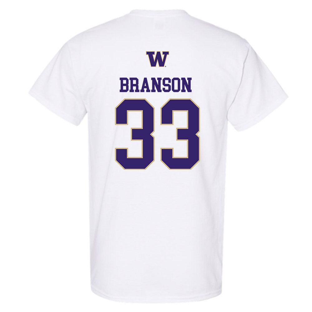 Washington - NCAA Women's Soccer : Kelsey Branson - Sports Shersey T-Shirt-1