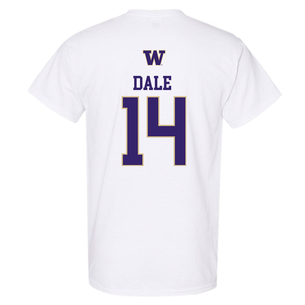 Washington - NCAA Men's Soccer : Joe Dale - Sports Shersey T-Shirt-1