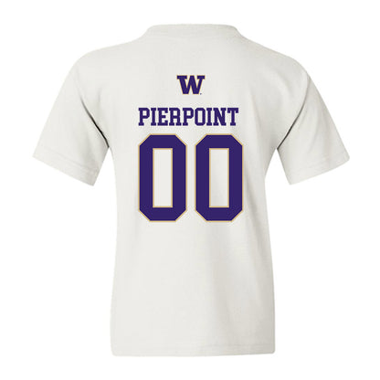 Washington - NCAA Men's Soccer : Kenny Pierpoint - Sports Shersey Youth T-Shirt-1