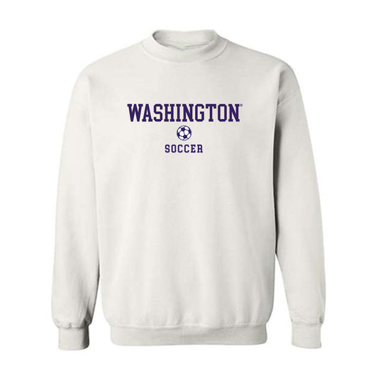 Washington - NCAA Men's Soccer : Chad Sovde - Sports Shersey Crewneck Sweatshirt-0