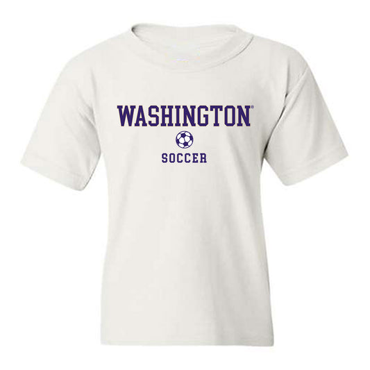 Washington - NCAA Men's Soccer : Philip Kleemann - Sports Shersey Youth T-Shirt-0