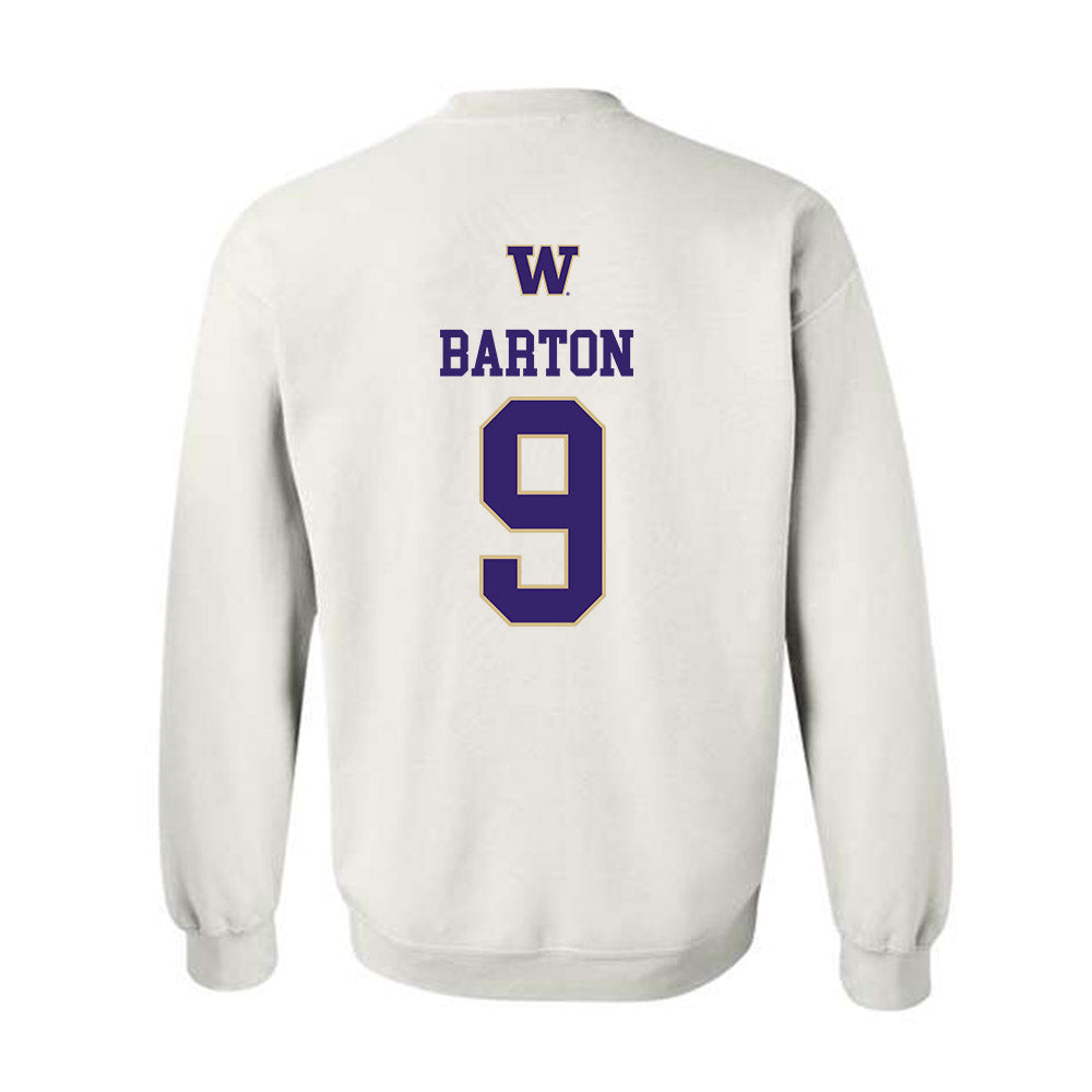 Washington - NCAA Women's Volleyball : Kierstyn Barton - Sports Shersey Crewneck Sweatshirt-1