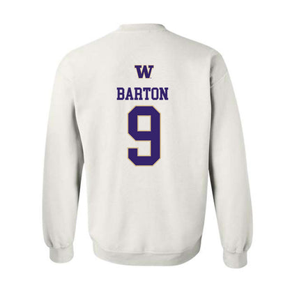 Washington - NCAA Women's Volleyball : Kierstyn Barton - Sports Shersey Crewneck Sweatshirt-1