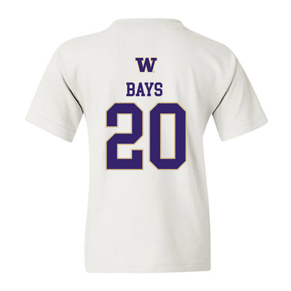 Washington - NCAA Women's Volleyball : Lauren Bays - Sports Shersey Youth T-Shirt-1