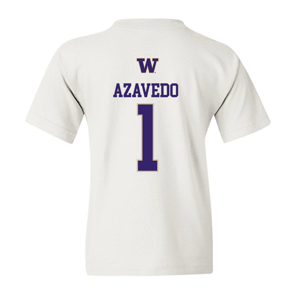 Washington - NCAA Women's Volleyball : Addy Azavedo - Sports Shersey Youth T-Shirt-1