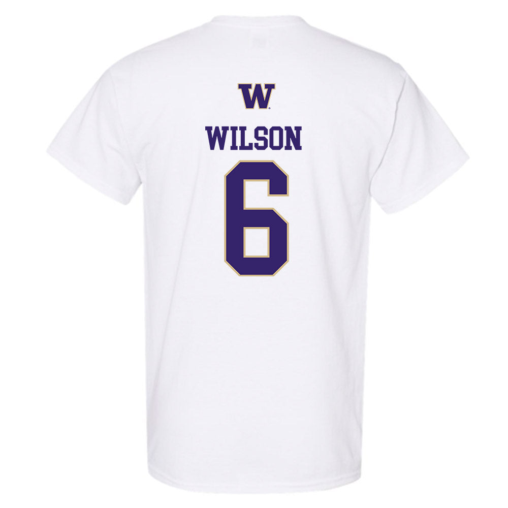 Washington - NCAA Women's Volleyball : Molly Wilson - Sports Shersey T-Shirt-1