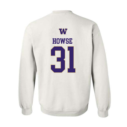 Washington - NCAA Women's Volleyball : Maija Howse - Sports Shersey Crewneck Sweatshirt-1