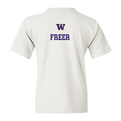 Washington - NCAA Women's Rowing : Jordan Freer - Sports Shersey Youth T-Shirt-1